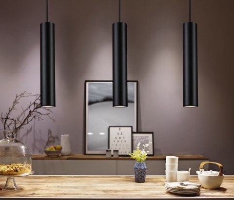 Oprawa zwieszana URail CATALEJO GU10 max.10W czarny matowy / metal