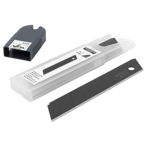 Ostrza odłamywane PRO SHARP 25mm czarne, wolfcraft (5 szt.)