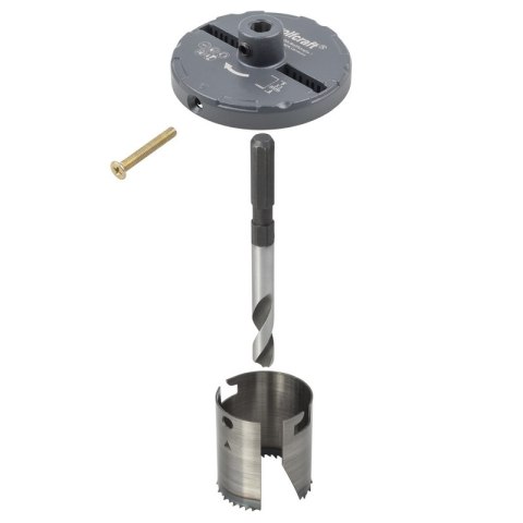 Otwornica uniwersalna 28,35,50,68,75 mm Wolfcraft PRO