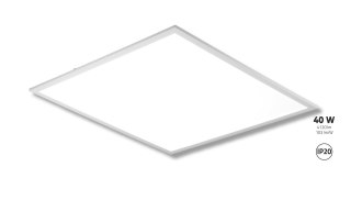 Panel LED OfficeLight 40W 4000K IP44 595x595 DALI 230V / biały / aluminium / tworzywo sztuczne