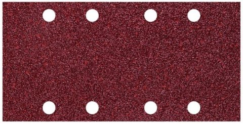 Papier szlifierski 93x185 mm Wolfcraft - gr. 40, perforowany, na rzep [10 szt.]