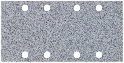 Papier szlifierski 93x185 mm Wolfcraft - gr. 80, perforowany, na rzep - do farby i lakieru [10 szt.]