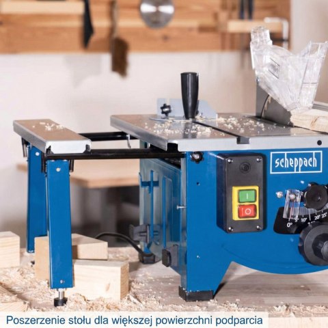 Piła stołowa 210 mm 1200W HS80 230V Scheppach