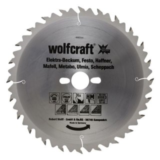 Piła tarczowa 250/30 mm HM Wolfcraft - szybkie, dokładne cięcia