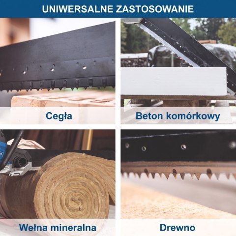 Piła uniwersalna do cegły i gazobetonu 1500 W AZE430 Scheppach 5901824901