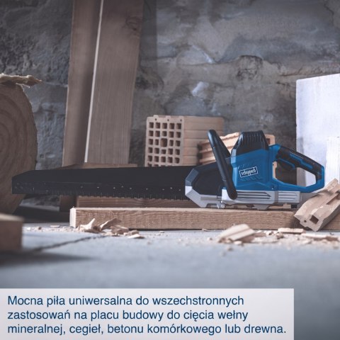 Piła uniwersalna do cegły i gazobetonu 1500 W AZE430 Scheppach 5901824901