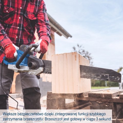 Piła uniwersalna do cegły i gazobetonu 1500 W AZE430 Scheppach 5901824901