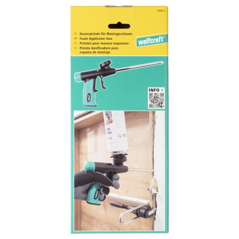 Pistolet do pianki montażowej WOLFCRAFT