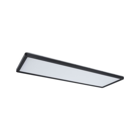 Plafoniera ATRIA SHINE LED Backlight DIM 22W 1800lm 580x200mm 4000K 230V czarny matowy / tworzywo sztuczne