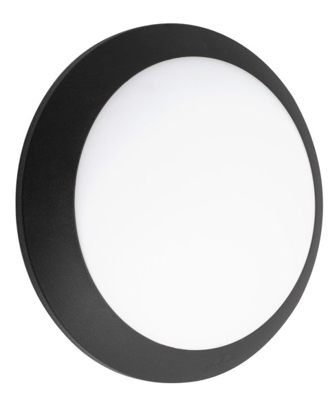 Plafoniera UMBERTA OPAL Fumagalli 2xE27 średnica 350 mm bez żarówki IP66 230V czarny / tworzywo sztuczne