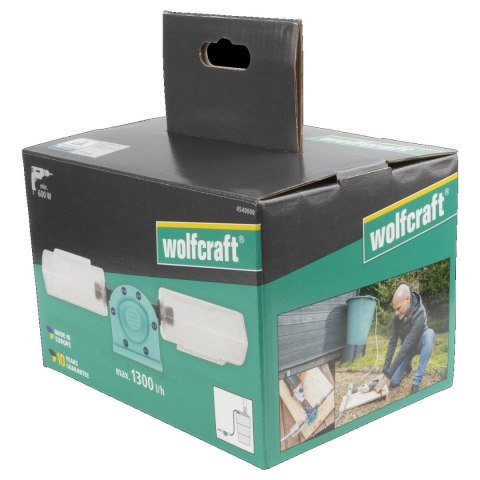 Pompa na wiertarkę 1300 l/h Wolfcraft