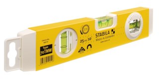 Poziomica magnetyczna STABILA z nastawną libelką typ 70TMW 25cm