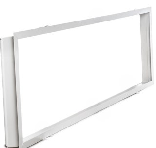 Ramka podtynkowa 1200 x 300 aluminium / biały