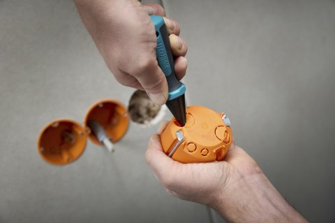 Ręczny wycinak otworów, wolfcraft