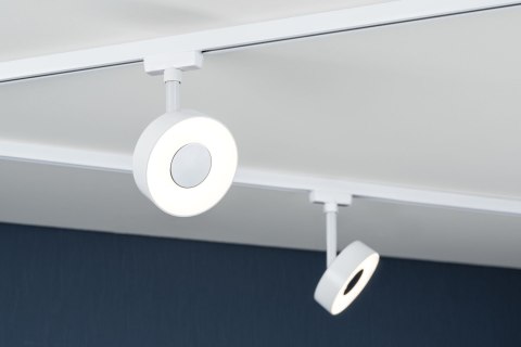 Reflektor na szynoprzewód URail CIRCLE LED 3StepDim 5W 210lm 3000K 230V biały RAL9003 / metal