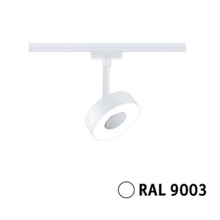 Reflektor na szynoprzewód URail CIRCLE LED 3StepDim 5W 220lm 4000K 230V biały RAL9003 / metal