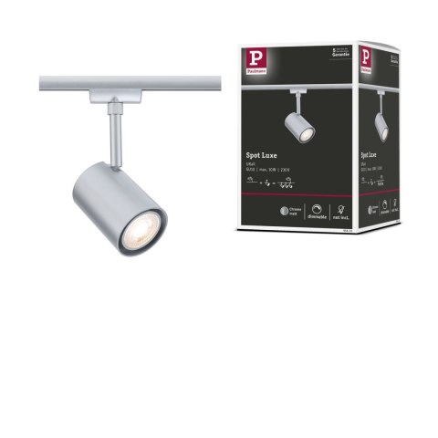 Reflektor na szynoprzewód URail LUX DIM GU10 max.10W chrom matowy / tworzywo sztuczne