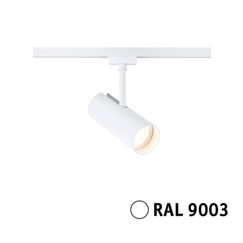 Reflektor na szynoprzewód URail THERON LED 3-STEP DIM 11W 1020lm 3000K 230V biały RAL9003 / tworzywo sztuczne