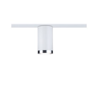 Reflektor na szynoprzewód URail TUBE DIM GU10 max.10W 230V biały RAL9003 / metal