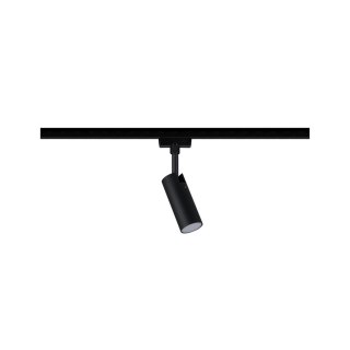 Reflektor na szynoprzewód URail TUBO LED 4.5W 166lm 3000K 230V czarny matowy/ metal