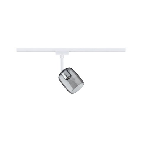Spot Blossom URail max 1x10W G9 DIM 230V biały RAL 9003 / szkło przydymione