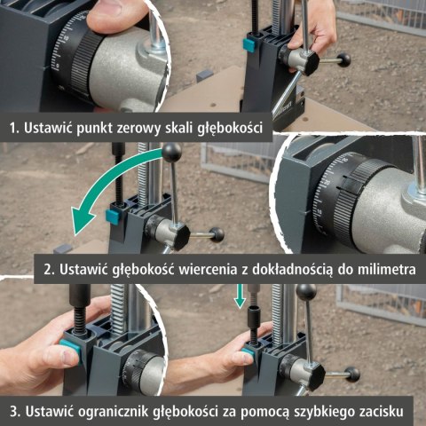 Stojak wiertarski PRO Wolfcraft