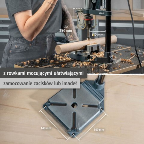Stojak wiertarski SOLID Wolfcraft