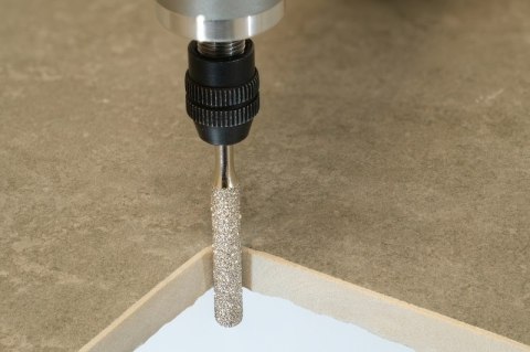 Sztyfty diamentowe do szlifowania, cylindryczne, średnica 5 mm, 2 szt.