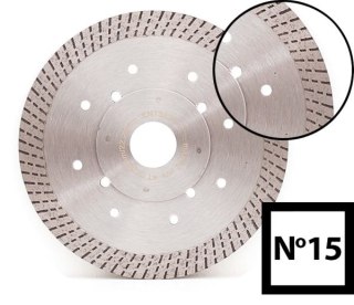 Tarcza diamentowa do płytek 200 x 25,4/22/10 ABRABORO N15 Turbo, profesjonalna