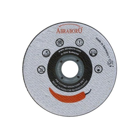 Tarcza korundowa 125 x 1.0 ABRABORO, inox Quality