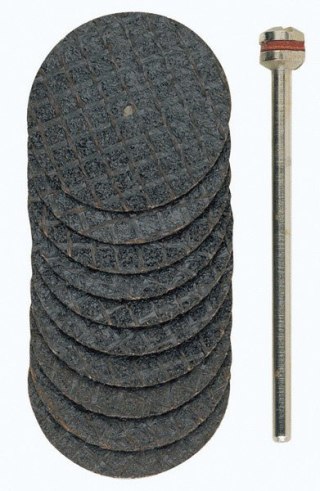 Tarcza tnąca 22 mm ze splotem Proxxon trzpień [10 szt.]