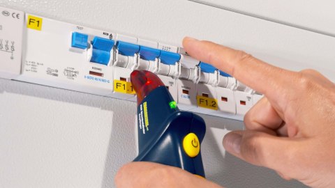 Tester do wyszukiwania obwodów elektrycznych PAN STROMKREISFINDER RCD 30 mA