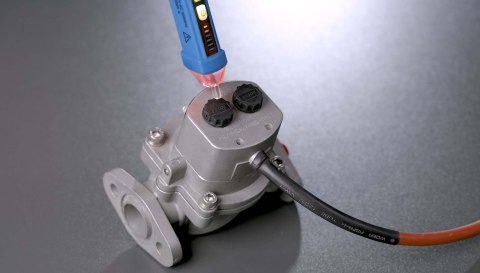 Tester napięcia bezkontaktowy PAN VOLTFINDER z 3-stopniowym wskaźnikiem LED 12-1000 V AC latarka