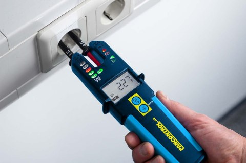 Tester prądu / napięcia LED LCD 200A AC/DC cęgi otwarte True RMS
