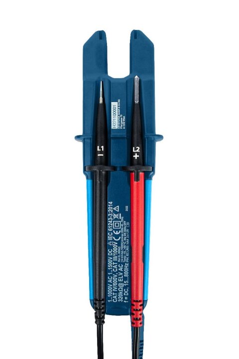 Tester prądu / napięcia LED LCD 200A AC/DC cęgi otwarte True RMS