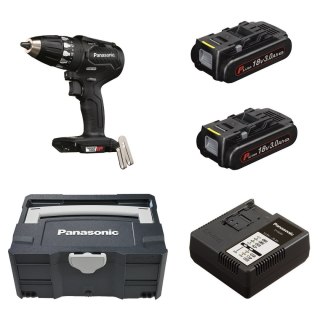 Wiertarko-wkrętarka 18V Panasinic EY74A3 Systainer 2x 3.0Ah ładowarka
