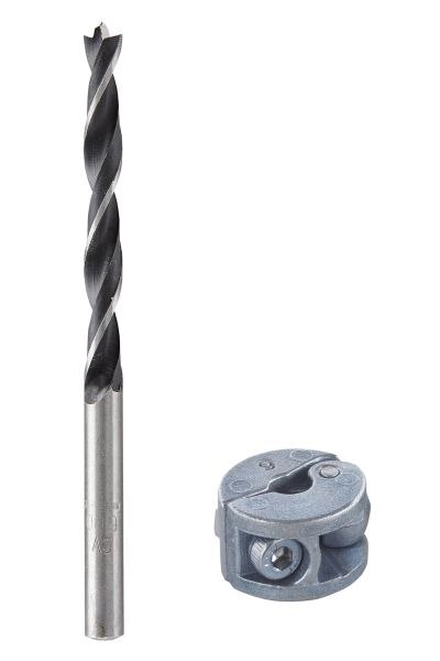 Wiertło do połączeń kołkowych 6 mm ogranicznik Wolfcraft