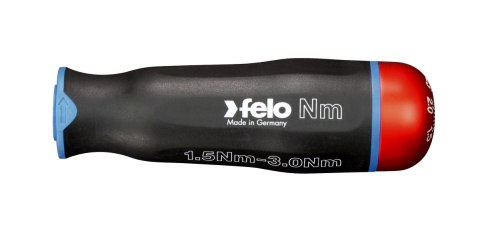 Wkrętak dynamometryczny NM 1.5-3.0 dwie izolowane klingi VDE Z2 oraz PH2 z logo