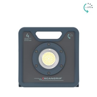 Wytrzymała akumulatorowo - sieciowa lampa robocza LED 4000 lm 25 W Scangrip NOVA 4 C R forLIFE 03.6204