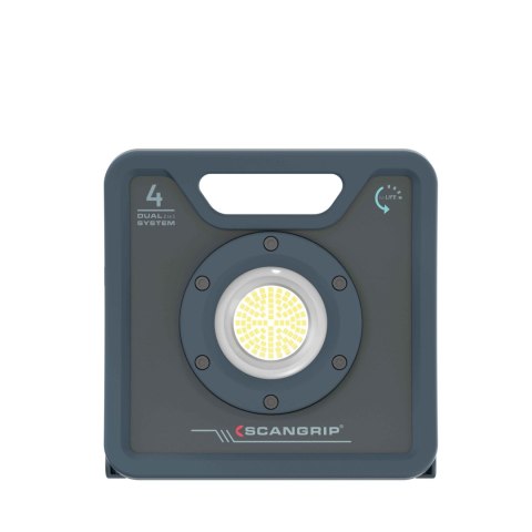 Wytrzymała akumulatorowo - sieciowa lampa robocza LED 4000 lm 25 W Scangrip NOVA 4 C R forLIFE 03.6204