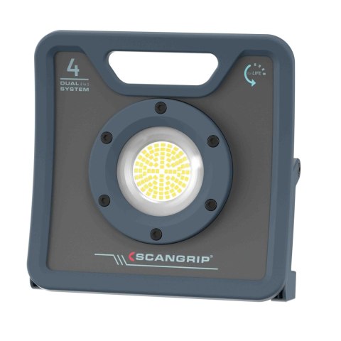 Wytrzymała akumulatorowo - sieciowa lampa robocza LED 4000 lm 25 W Scangrip NOVA 4 C R forLIFE 03.6204