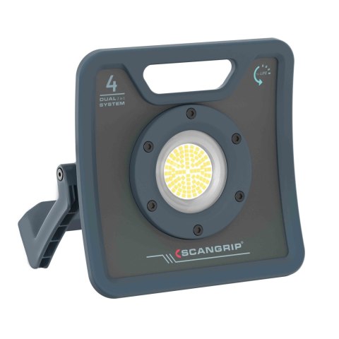 Wytrzymała akumulatorowo - sieciowa lampa robocza LED 4000 lm 25 W Scangrip NOVA 4 C R forLIFE 03.6204