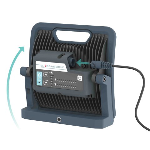 Wytrzymała akumulatorowo - sieciowa lampa robocza LED 6000 lm 37 W Scangrip NOVA 6 C R forLIFE 03.6205
