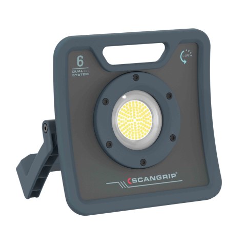 Wytrzymała akumulatorowo - sieciowa lampa robocza LED 6000 lm 37 W Scangrip NOVA 6 C R forLIFE 03.6205