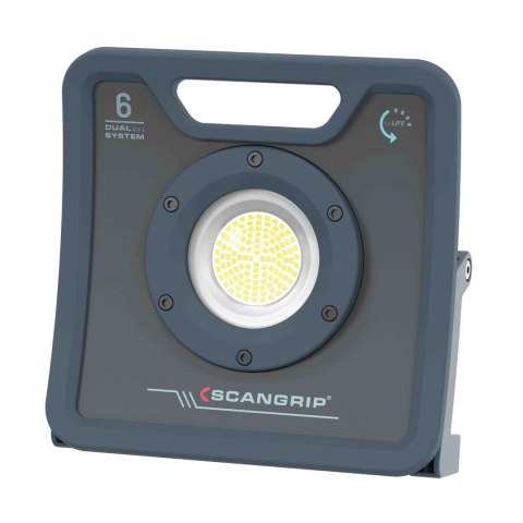 Wytrzymała akumulatorowo - sieciowa lampa robocza LED 6000 lm 37 W Scangrip NOVA 6 C R forLIFE 03.6205