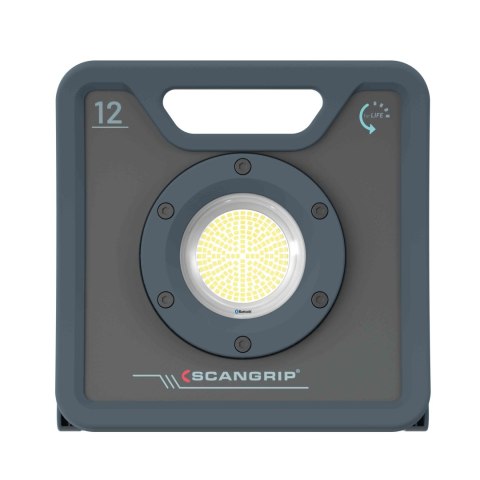 Wytrzymała lampa robocza LED 12000 lm BLUETOOTH 81 W Scangrip NOVA 12 forLIFE 03.6206