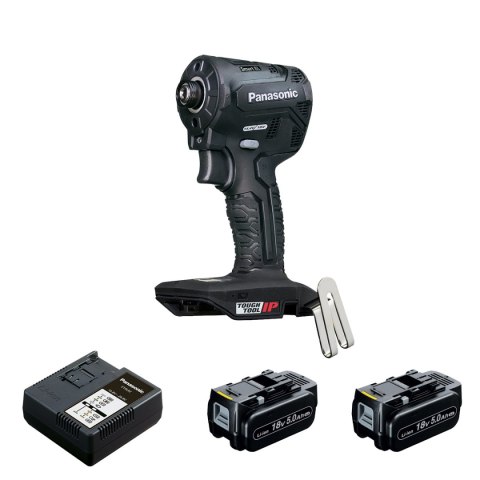 Zakrętarka udarowa 18V Panasonic EY1PD1 ładowarka 2 x aku 18 V / 5,0 Ah systainer