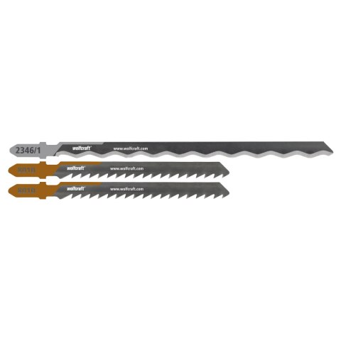 Zestaw 3 brzeszczotów 110 mm do wyrzynarek, Izolacja wolfcraft