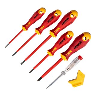 Zestaw 5 wkrętaków FELO Ergonic VDE próbnik napięcia 220-250V magnetyzer