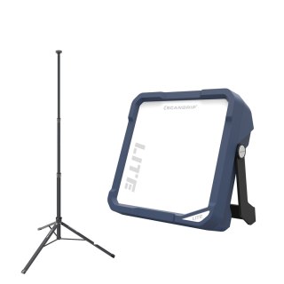 Zestaw Scangrip 49.0536: nieoślepiająca lampa LED Vega Lite 6000 lm 03.5453
 Statyw 2 m 03.5685